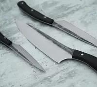 Набор Кухонных ножей из стали 95Х18 фото 2