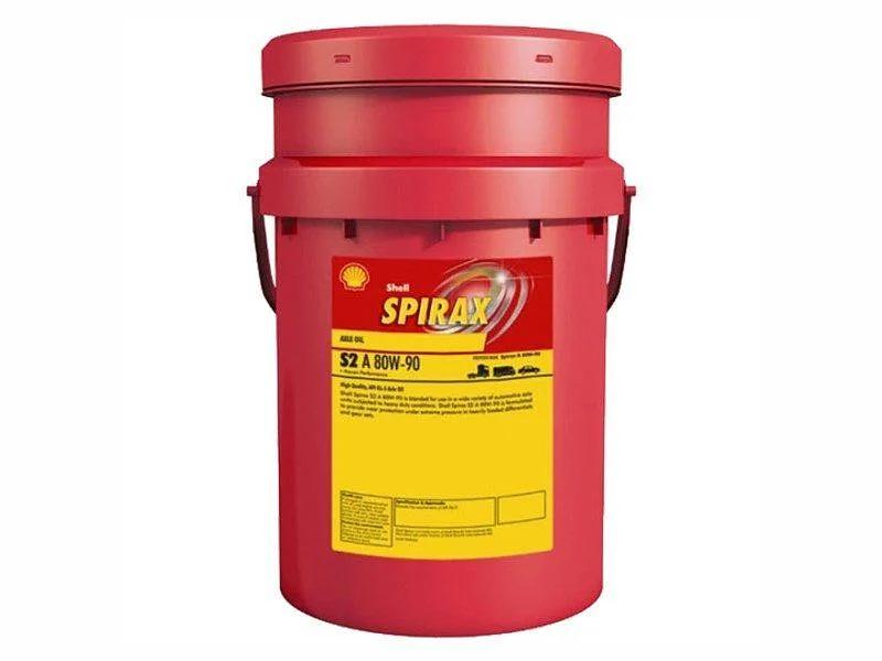 Shell Spirax S2 A 80W-90 (20 литров ведро) трансмиссионное масло ОПТ фото 1