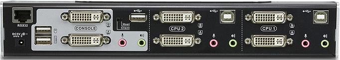 ATEN CS1642A 2-PORT USB 2.0 DVI DUAL VIEW KVMP SWITCH фото 3