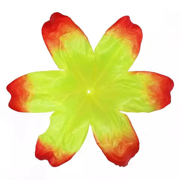 Заготовка для лилии 54-009 Жёлто-оранжевая 1-ый слой 6-кон. 20см (x1) 405шт/кг фото 1