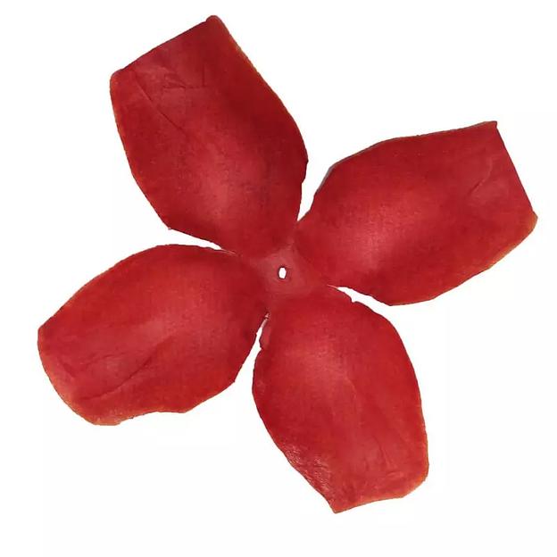 Заг-ка для розы YZ-4 тёмно-оранжевой 4-кон. широкий 14,8-16,8см 900шт/кг фото 2