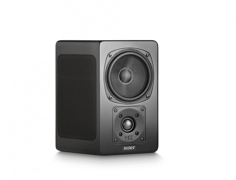 Настенные тыловые трипольные акустические системы Miller & Kreisel® S150T. Цвет: Черный матовый. Пара. фото 1