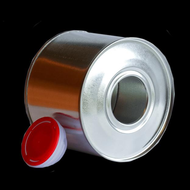 Металлическая банка 0,541 литра с пэт пробкой фото 2