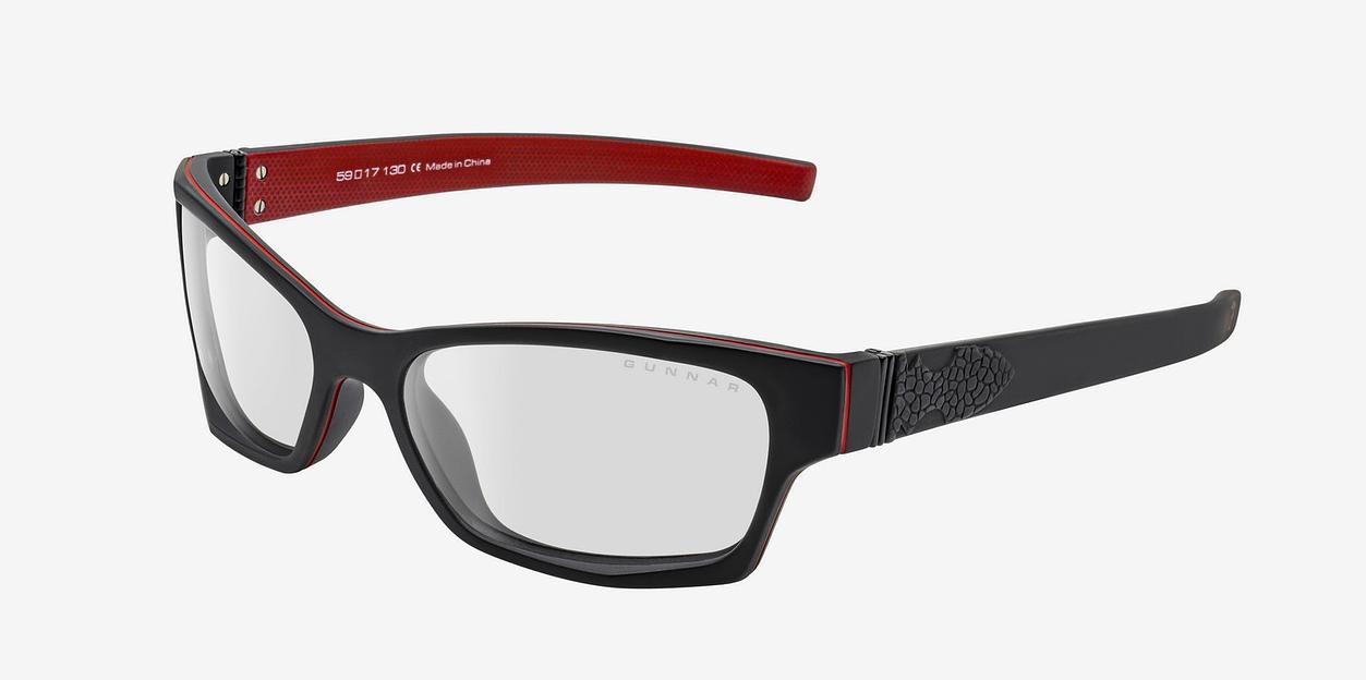 Очки для компьютера (для геймеров) GUNNAR DEADPOOL Clear DDP-04909, Onyx/Red Splatter фото 1