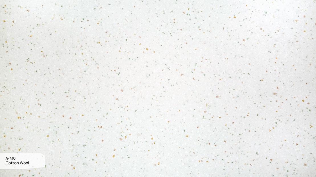 Кварцевый камень Grandex «A-410 Cotton Wool» ОПТ фото 1