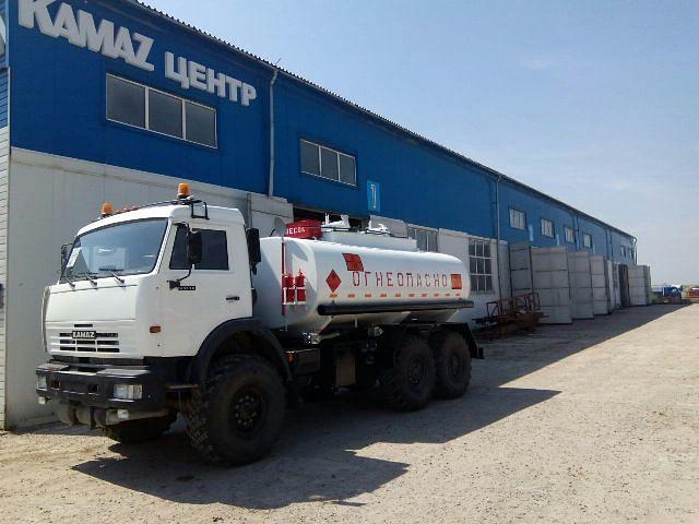 Бензовоз (автотопливозаправщик) 1-11-2 на шасси КАМАЗ 43118 фото 1