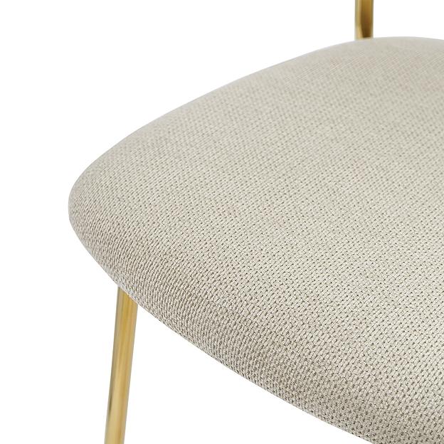 Стул барный Eirill, шенилл, серый фото 7