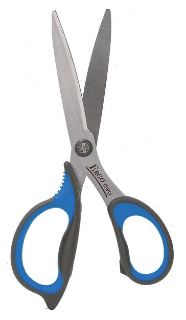 Ножницы Deli E77759 офисные 170мм ручки с резиновой вставкой сталь ассорти фото 5