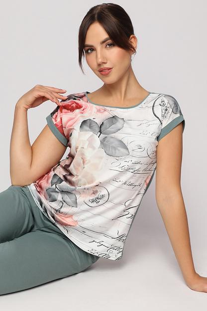 Комплект женский Style Magro «Татьяна», футболка+брюки, опт фото 4