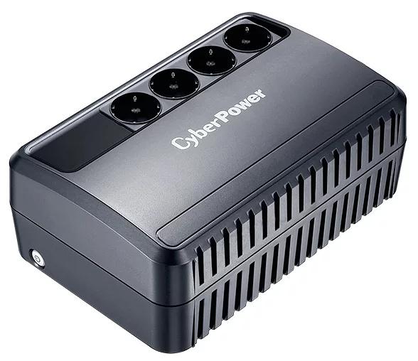 ИБП CyberPower BU1000E, Line-Interactive, 1000VA/600W, 4 Schuko розетки, Black, 0.4х0.3х0.3м., 7.8кг. CyberPower BU1000E фото 2