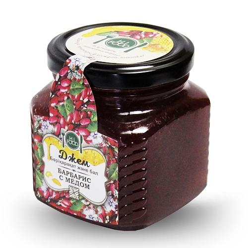Джем «HiFood» барбарис с мёдом 300 г ОПТ фото 1