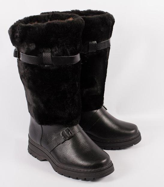 Унты мужские, высокие на литой подошве фото 1