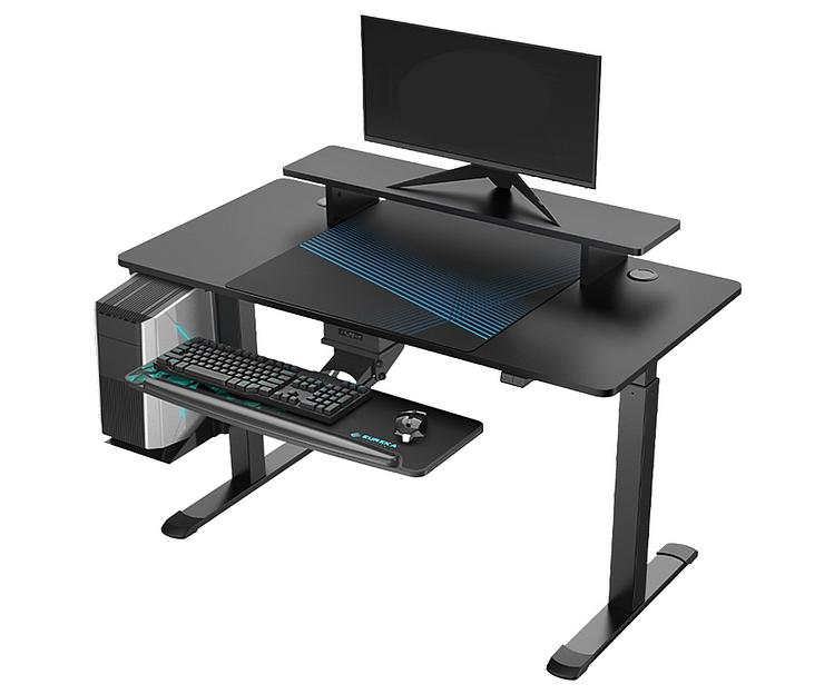 Стол для для компьютера c электрической регулировкой по высоте EUREKA ERK-SM55-B фото 1