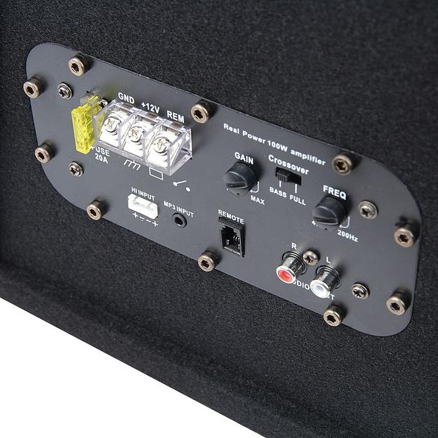 Сабвуфер автомобильный ACV CRAFT B12A 300Вт активный (30см/12") фото 8