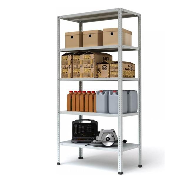 Стеллаж Пакс-Металл 101344669, 100x40x200 см ОПТ фото 1