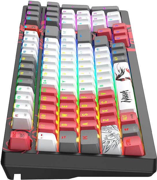 Клавиатура A4Tech Bloody WS98 Naraka механическая черный/красный USB for gamer LED (WS98) фото 10