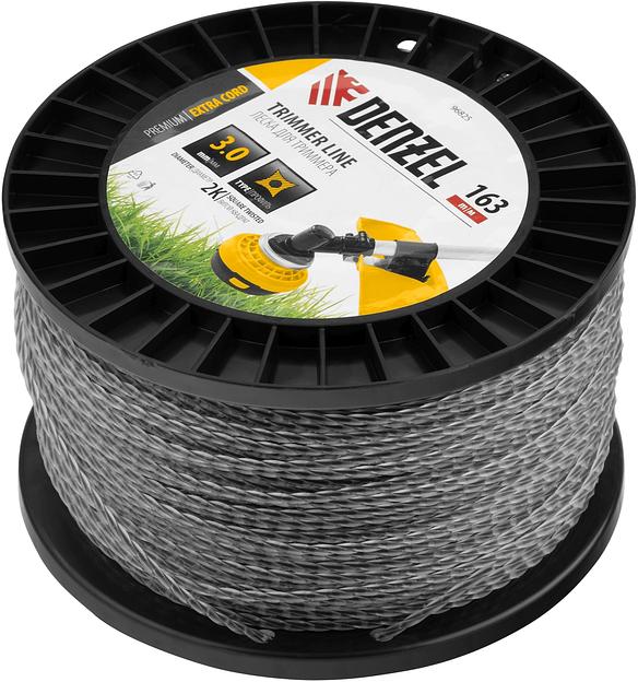 Леска для садовых триммеров Denzel 96825 d=3мм L=163м фото 3