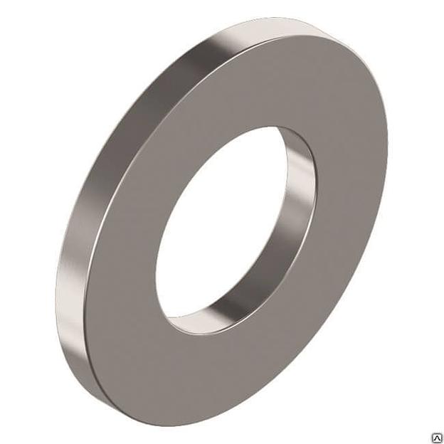 Шайба плоская нержавеющая 6.4 фото 1