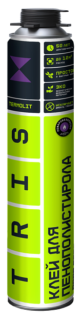 Пена клей для пенополистирола Tris фото 2