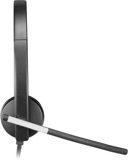 Наушники с микрофоном Logitech H650E черный 1.1м накладные оголовье (981-000519) фото 4