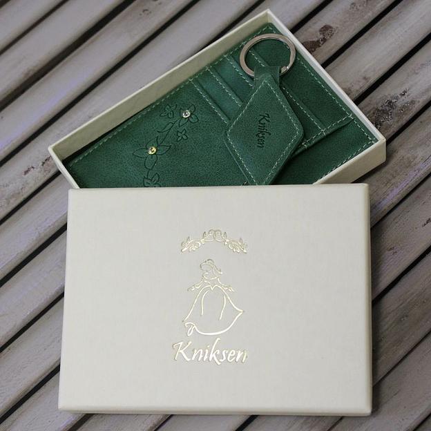 Обложка для автодокументов Kniksen ОВ-М-мэри/зел фото 7