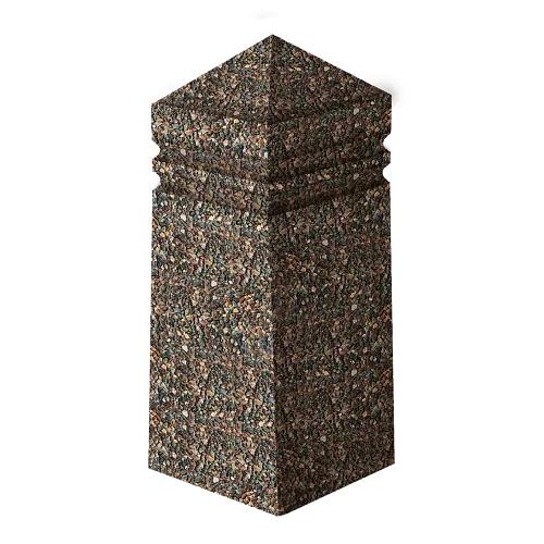 Ограничитель парковки из камня 300×300×700 мм ОПТ фото 1