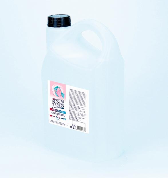Средство для ежедневного ухода PROGRESSIVE GEL DIONA MAGIC (канистра) 5л фото 2