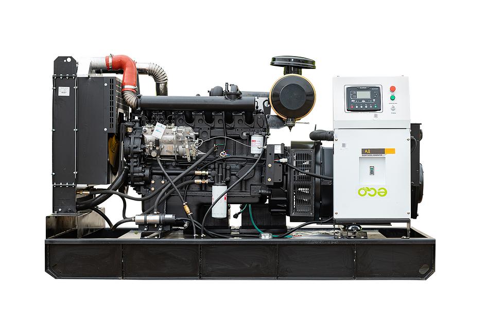 Дизельный генератор Ecopower АД200-T400ECO открытого типа ОПТ фото 1