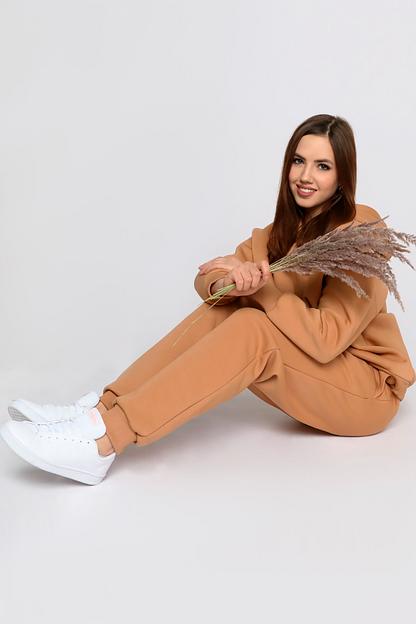 Брюки женские «Oversize», бежевый, опт фото 8