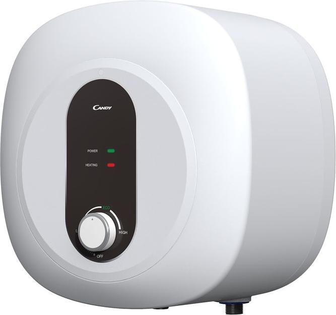 Водонагреватель Candy CS10V-EM1(R) 2кВт 10л электрический над раковиной/белый фото 2