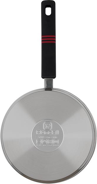 Ковш Rondell Stripes RDS-1635 2л. d=18см (с крышкой) стальной фото 3