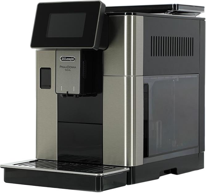 Кофемашина Delonghi ECAM610.75.MB 1450Вт черный/серебристый фото 9