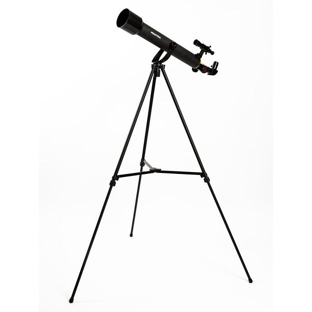  Praktica Телескоп Junior 50/600AZ, линза Барлоу, лунный фильтр, стальная тренога, черный > фото 4
