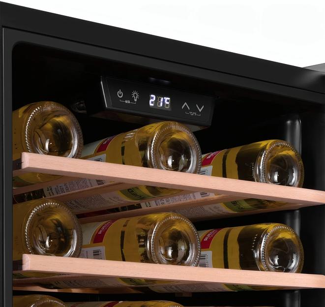 Винный шкаф Maunfeld MFWC-85S34 1-нокамерн. черный фото 6