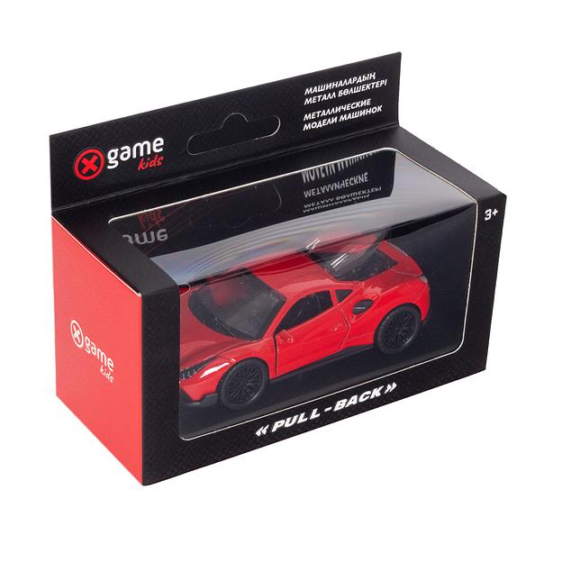 Металлическая машинка X-GAME 74880R фото 3
