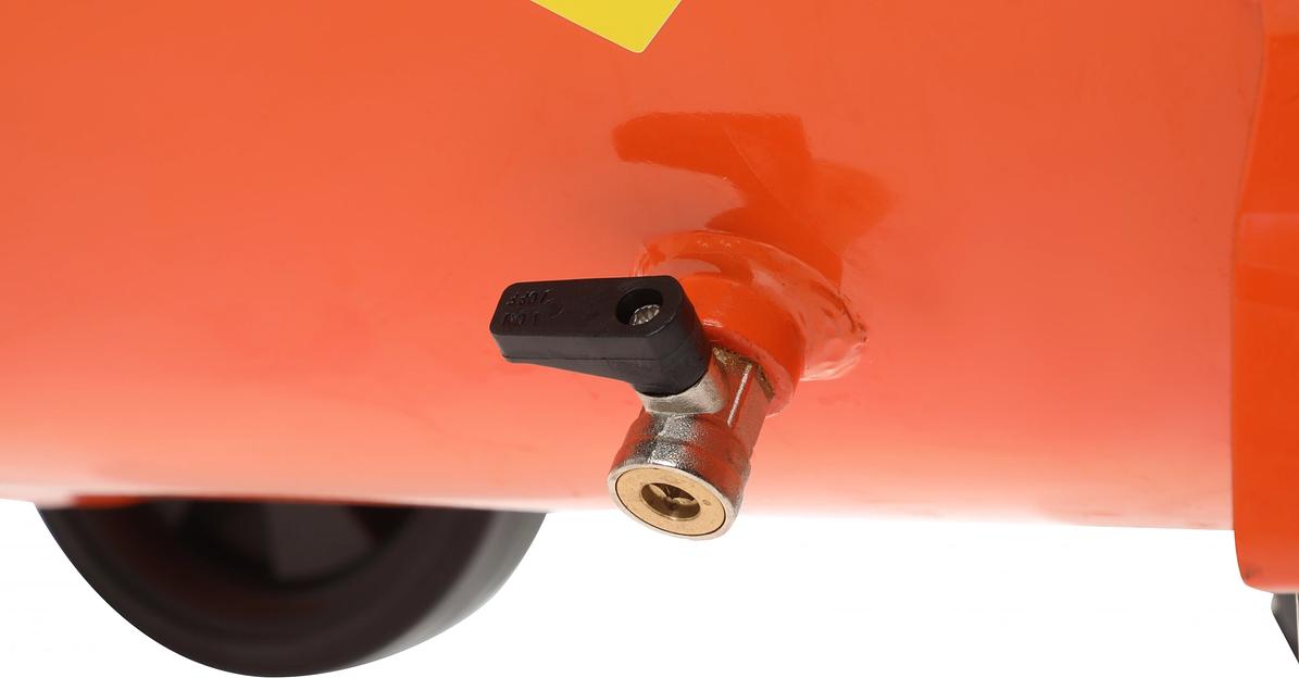 Компрессор поршневой Кратон AC-280-40-DD масляный 280л/мин 40л 2000Вт оранжевый фото 9