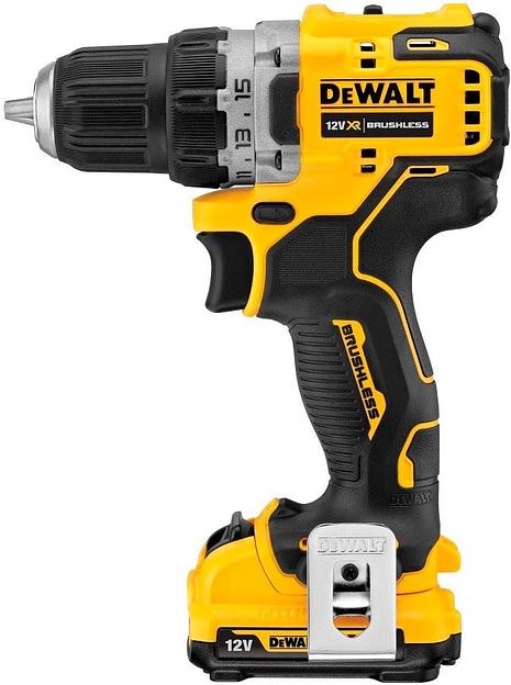 Дрель-шуруповерт DeWalt DCD701D2 аккум. патрон:быстрозажимной (кейс в комплекте) фото 2