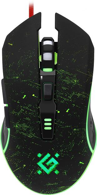 Мышь DEFENDER (52907) Draglen GM-907 черный фото 1