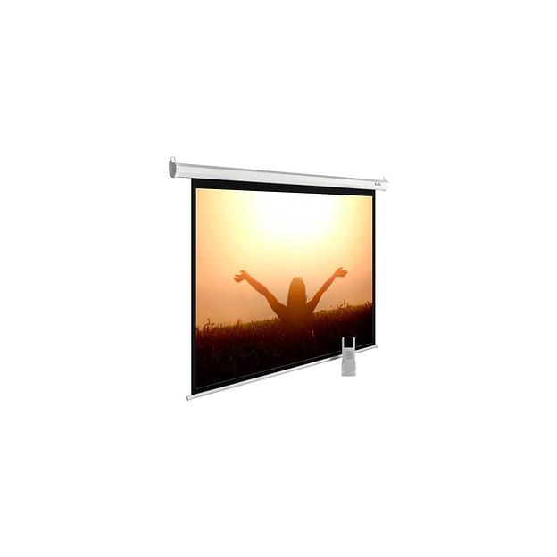 Экран Cactus MotoExpert CS-PSME-220x165-WT, 220х165 см, 4:3, настенно-потолочный белый фото 1