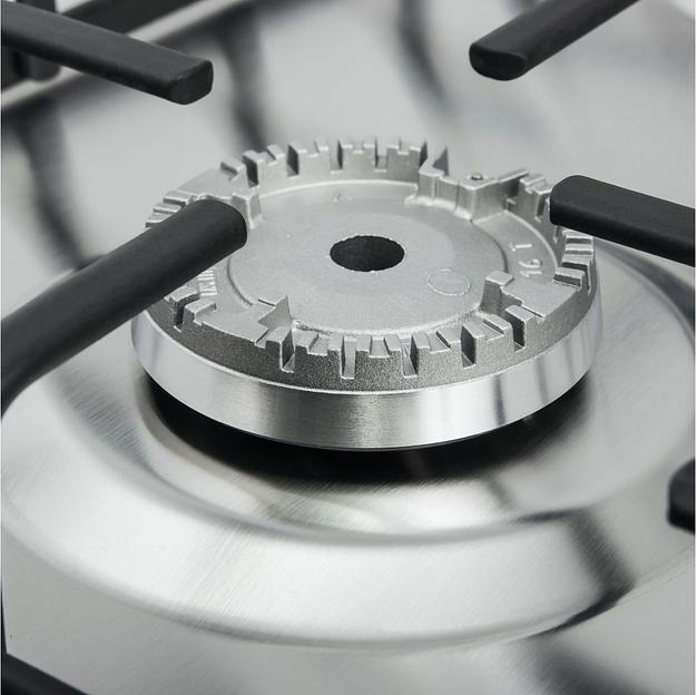 Газовая варочная поверхность Maunfeld EGHS.32.3ES/G нержавеющая сталь фото 8