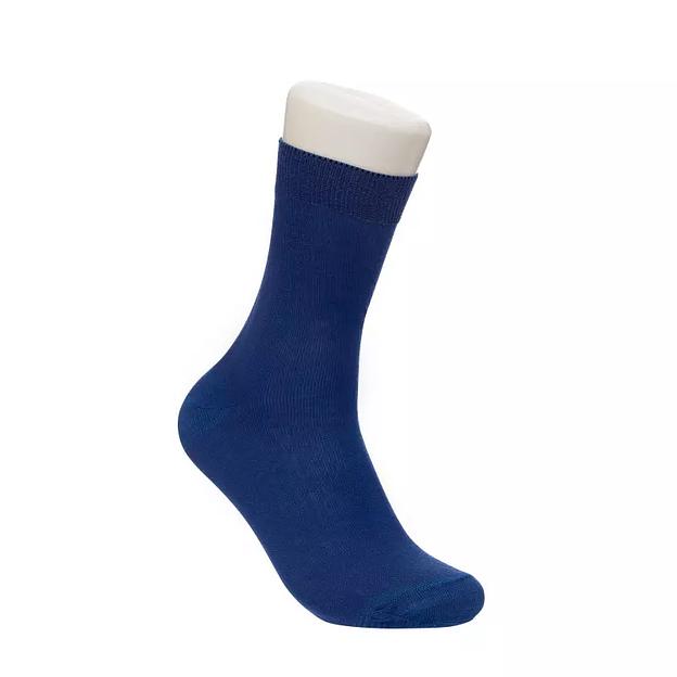 Носки мужские 10 пар «Однотонный синий» ОПТ фото 1