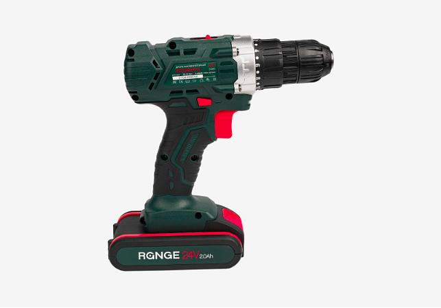 Аккумуляторная дрель шуруповёрт Range RCD24/2.0-A фото 3
