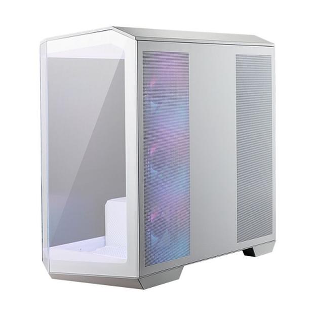 MAG Pano M100R PZ White, Micro-ATX, 1xUSB 3.2 Gen 1, 1xUSB 3.2 Gen2 Type-C, 4x120mm ARGB Fan, ARGB+PWM Control Board, TG, WHITE фото 2