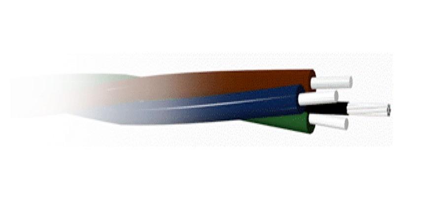 Провод со стальным несущим тросом Казэлектромаш АВТ 2×16 ОПТ фото 1