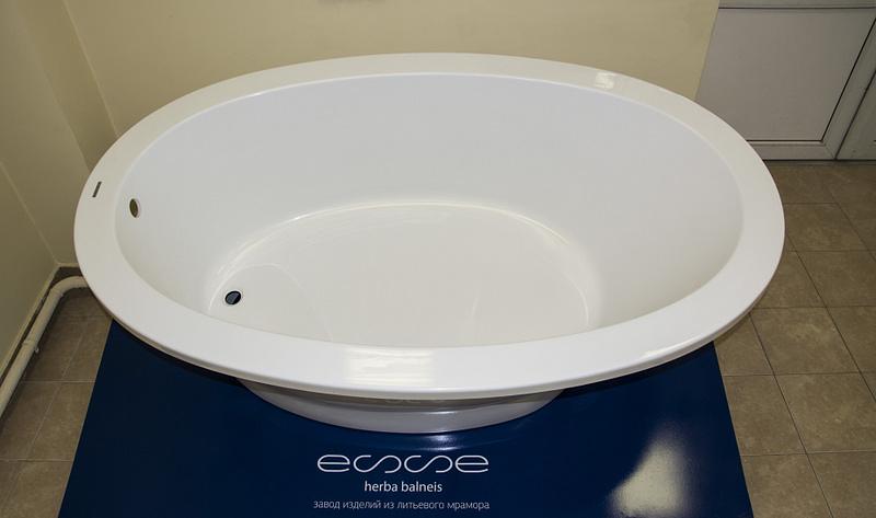 Ванна овальная отдельностоящая ESSE «MILOS» ОПТ фото 5