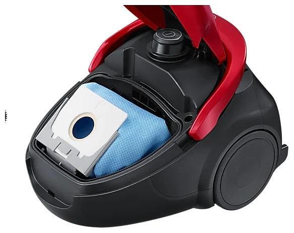 Пылесос SAMSUNG VC2500M традиционный/с мешком 460 Вт Capacity 2.5 л Noise 83 дБ красный Weight 4.3 кг VC20M253AWR/EV фото 5