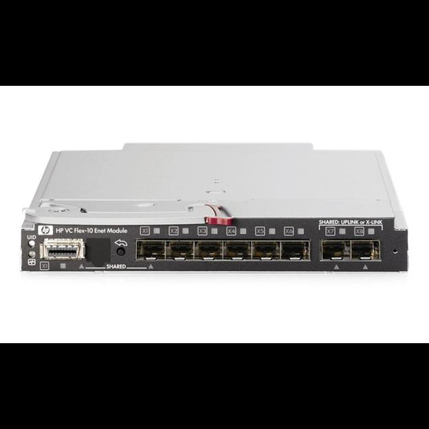 Коммутатор HP Virtual Connect Flex-10 10Gb Ethernet для BladeSystem c-Class фото 3