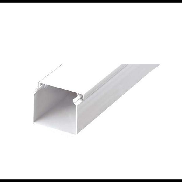 Кабель-канал 40х40 L2000 с двойным замком пластик Урал Пак КК-19040040-024 фото 1