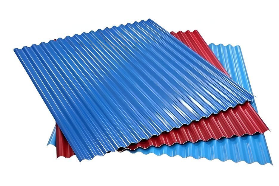 Профнастил крашеный двухсторонний фото 1