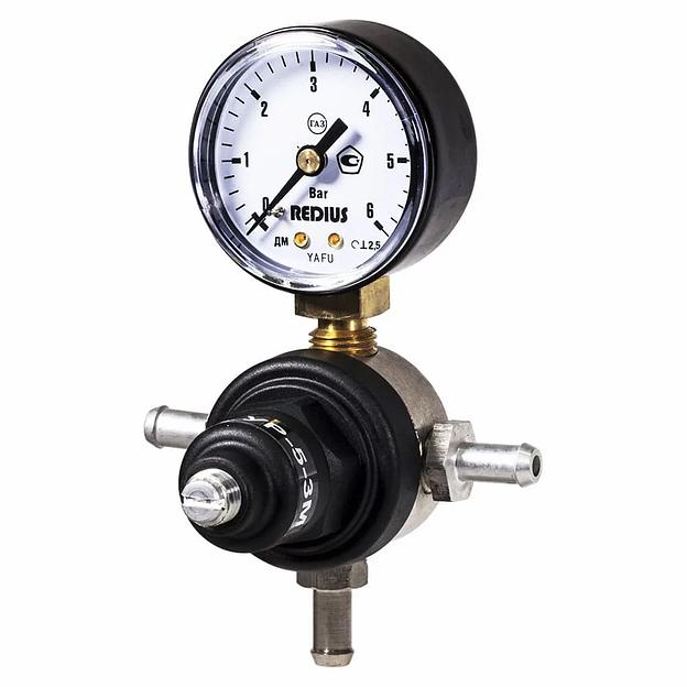 Редуктор пивной CO2 на 1 выход 3,5 бар УР-5-3M3-112 (крупногабаритный корпус) фото 1